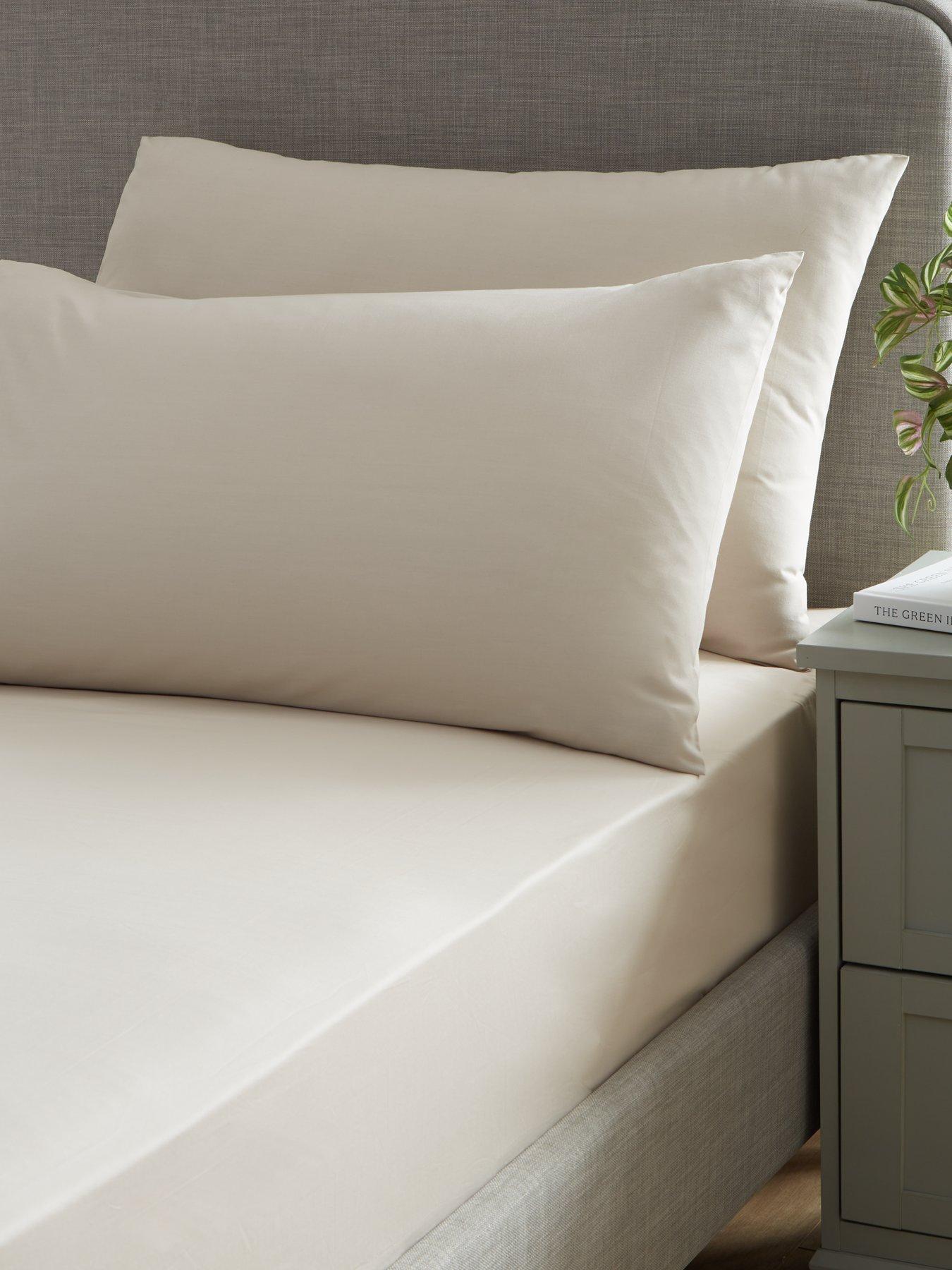The Very Collection 100% Cotton Standard Pillowcase Pair