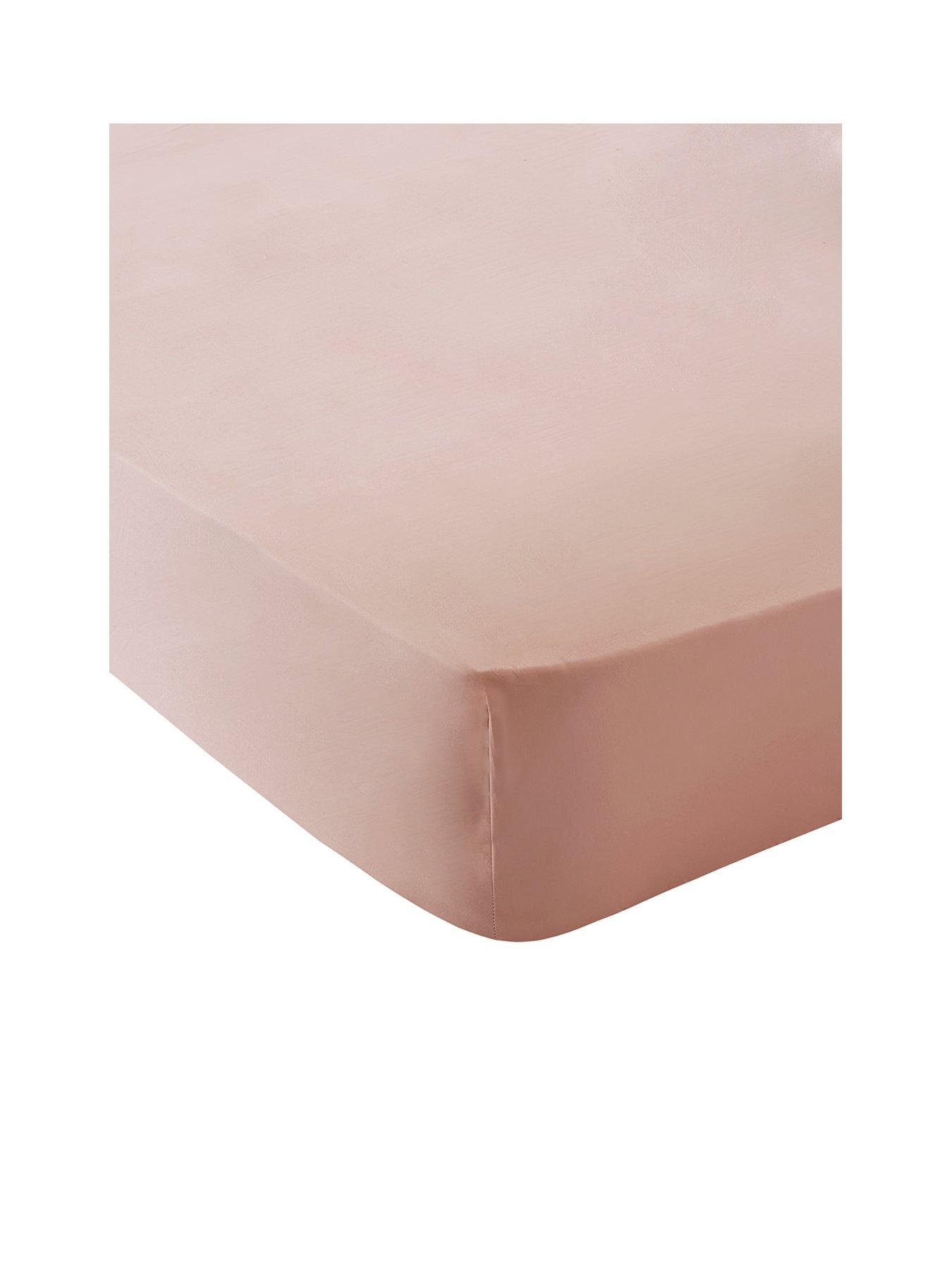 Image 2 of 3 of Very Home Luxury 400 Thread Count Soft Touch Cotton Sateen 32 cm Extra Deep Fitted Sheet