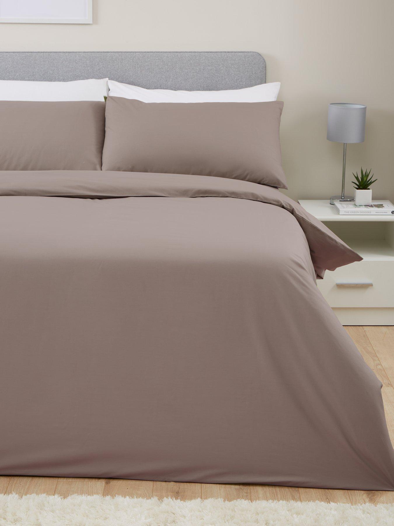 Very Home Non-Iron 180 Thread Count Duvet Cover Set