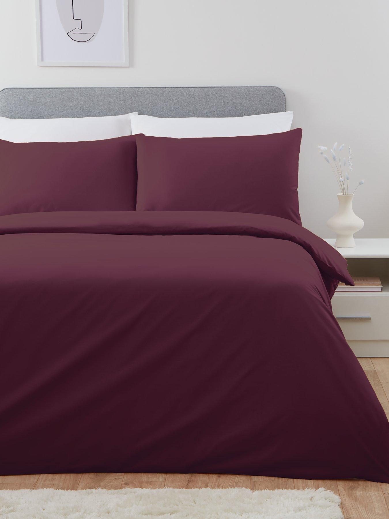 The Very Collection: Non-Iron 180 Thread Count Duvet Cover Set