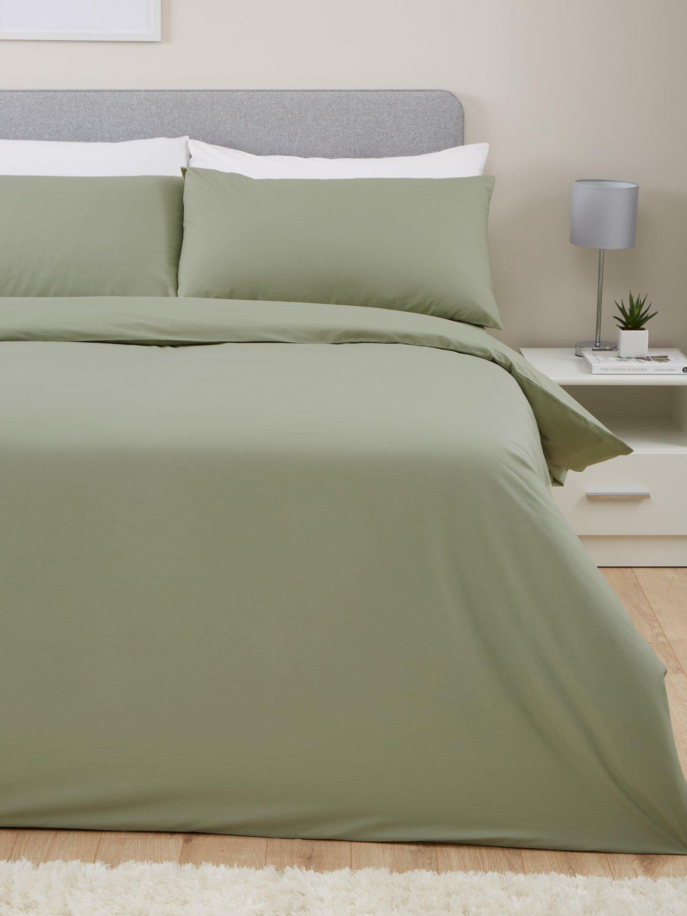 undefined Non-Iron 180 Thread Count Duvet Cover Set