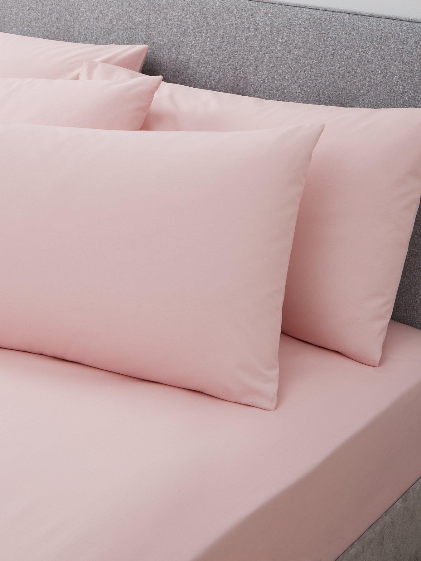 Product photograph of Everyday 144 Thread Count Standard Pillowcases from very.co.uk