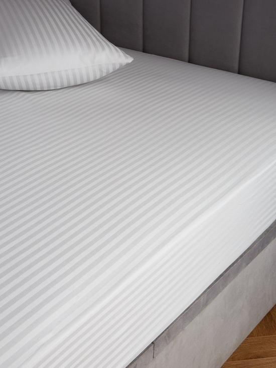 front image of very-home-300-thread-count-soft-touch-sateen-stripe-extra-deep-32-cm-fitted-sheetnbsp