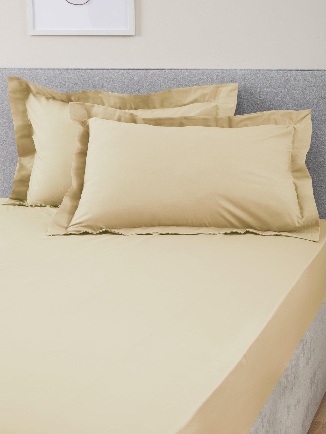 The Very Collection Non-Iron 180 Thread Count Oxford Pillowcase Pair