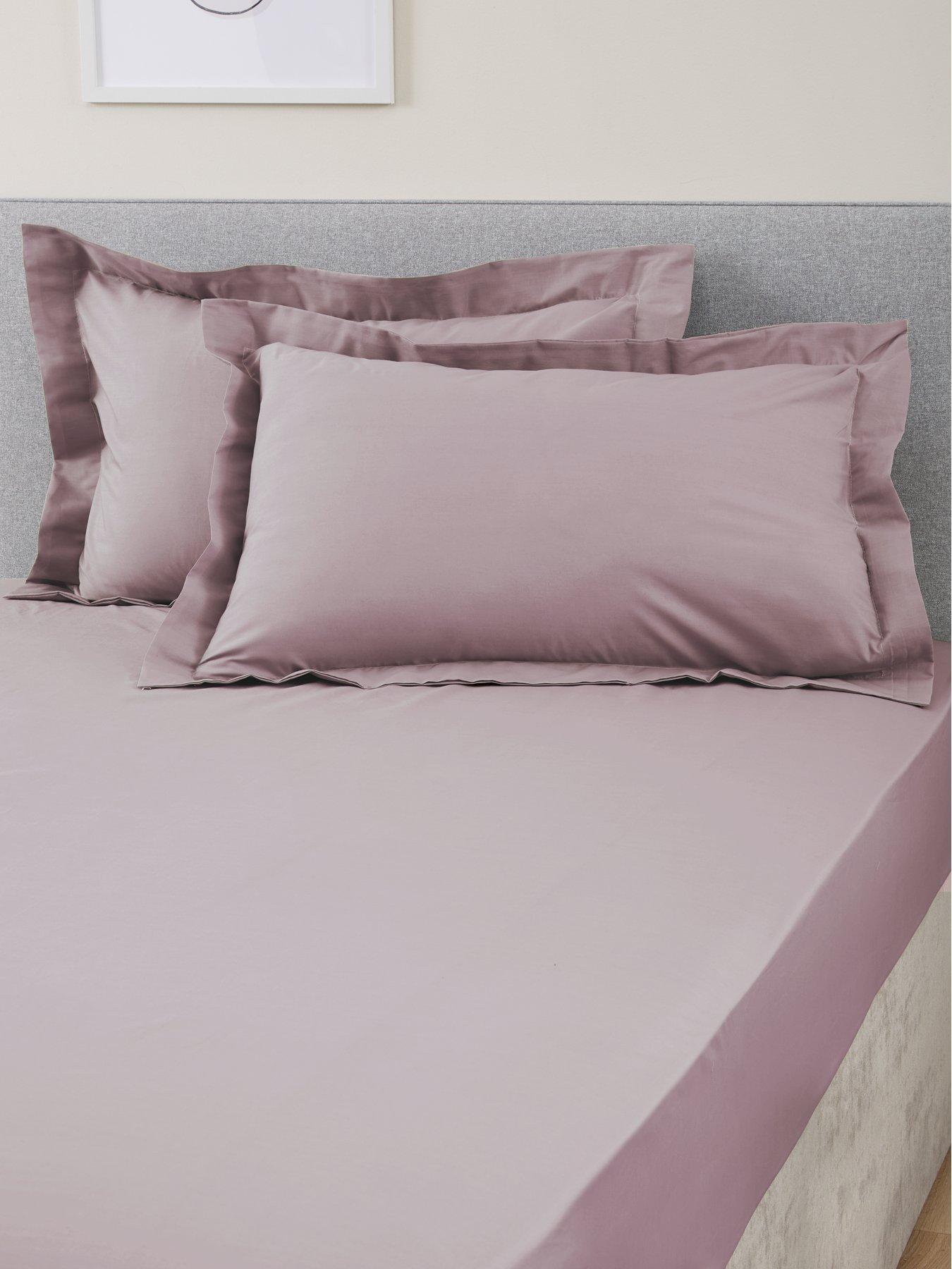 undefined Non-Iron 180 Thread Count Oxford Pillowcase Pair