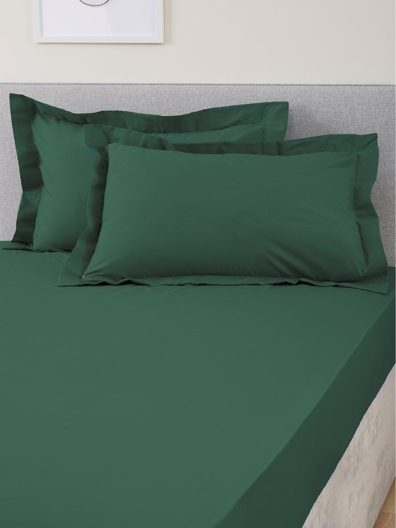 undefined Non-Iron 180 Thread Count Oxford Pillowcase Pair
