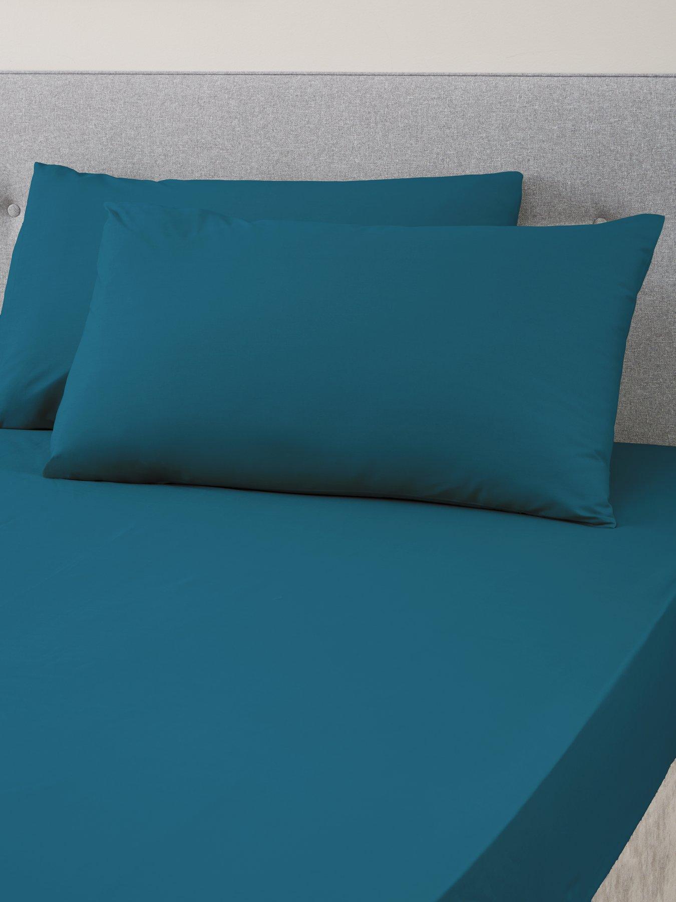 Very Home Non-Iron 180 Thread Count Standard Pillowcase Pair