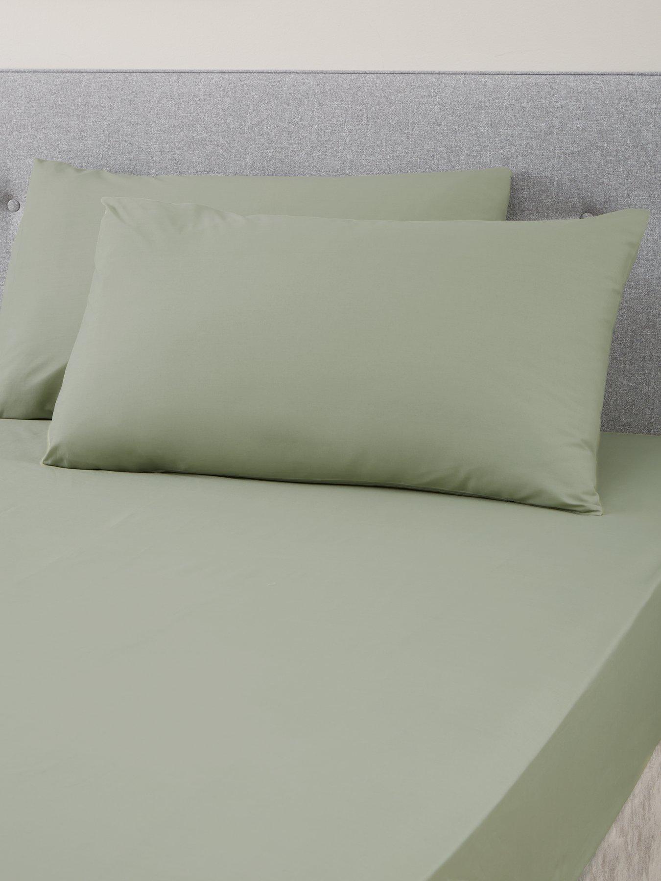 undefined Non-Iron 180 Thread Count Standard Pillowcase Pair