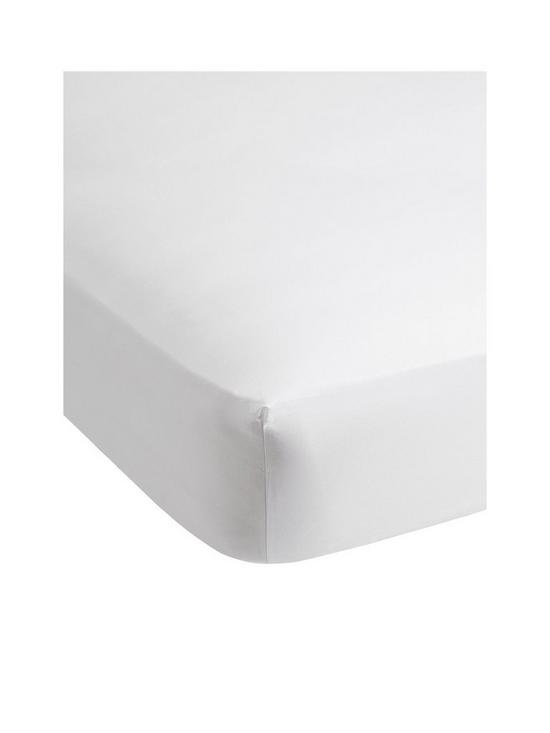 stillFront image of very-home-non-iron-180-thread-count-extra-deep-32-cm-fitted-sheet