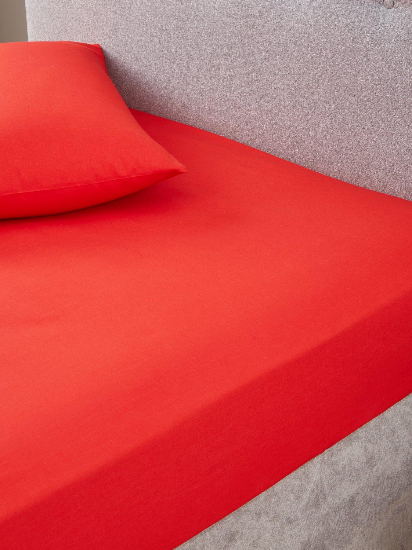 Very Home Easy Care Polycotton Extra Deep 28 cm Fitted Sheet