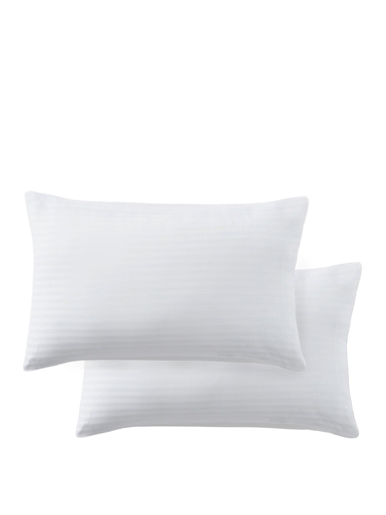 Image 2 of 3 of Very Home Luxury 300 Thread Count Soft Touch Sateen Stripe Housewife Pillowcase