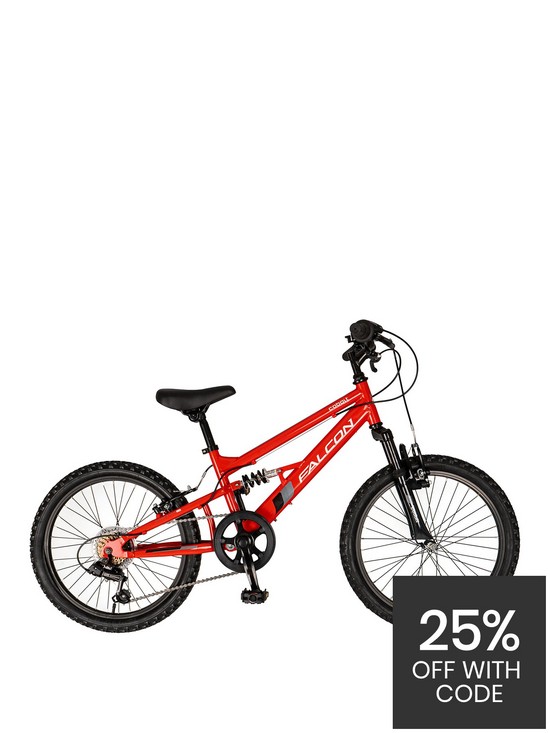 front image of falcon-cobalt-boys-bike-20-inch