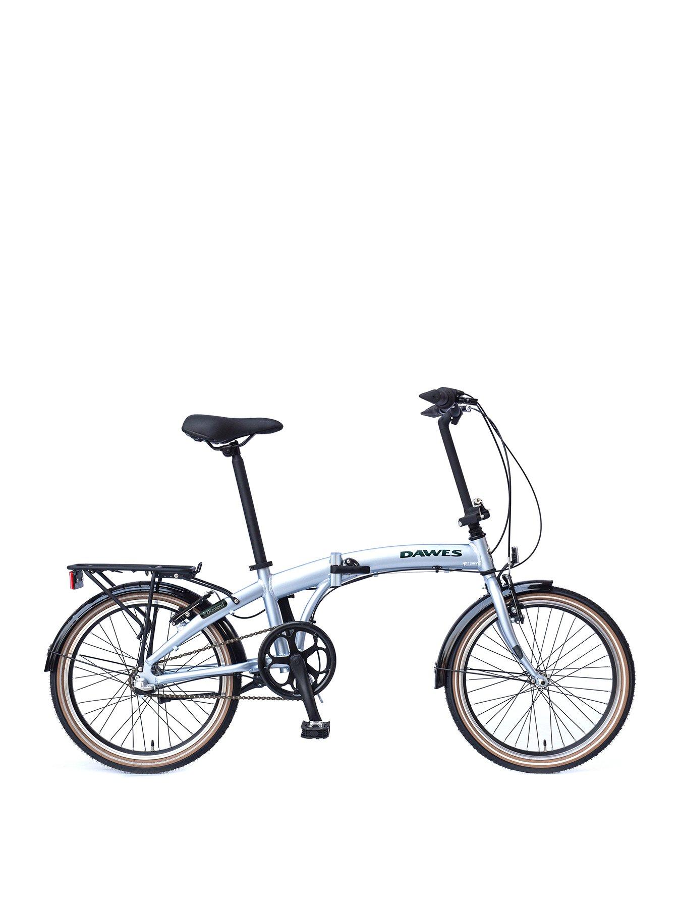 undefined Diamond Silver Folding Bike