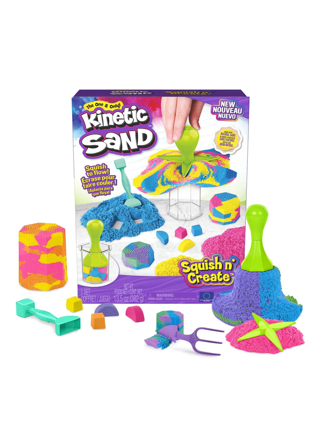 Kinetic Sand - Sandisfying Set - Play set - 907 g - Avec les 10