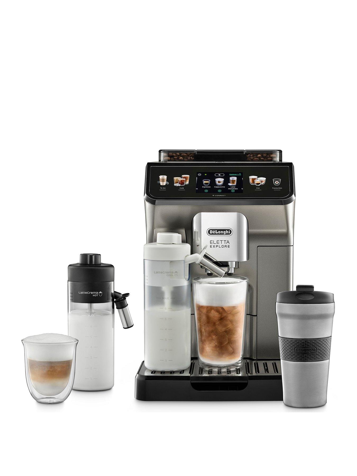 DeLonghi Eletta Explore  Bean to Cup Coffee Machine with Cold Brew Technology ECAM450.86.TB