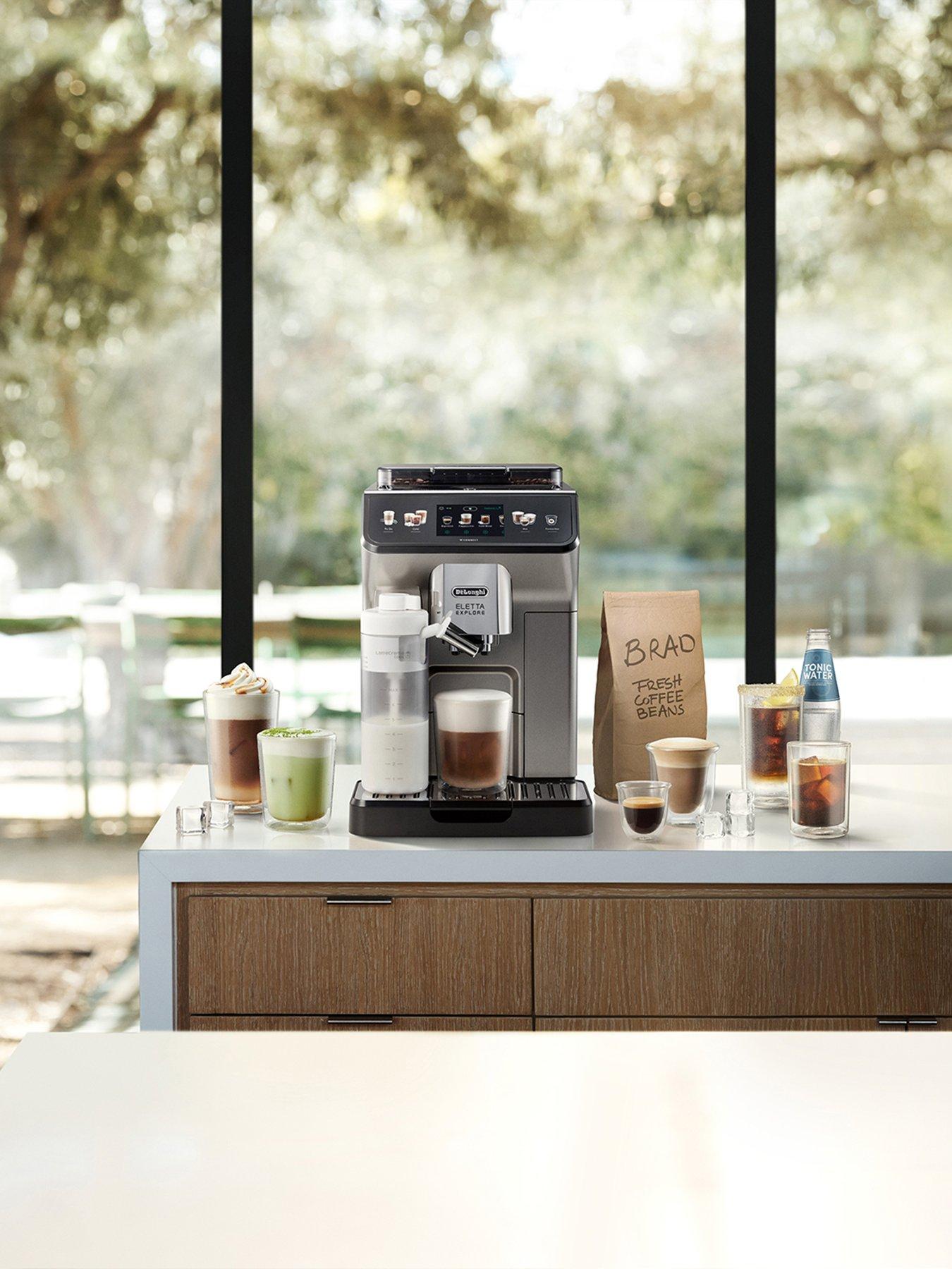 DeLonghi Eletta Explore Bean to Cup Coffee Machine with Cold Brew