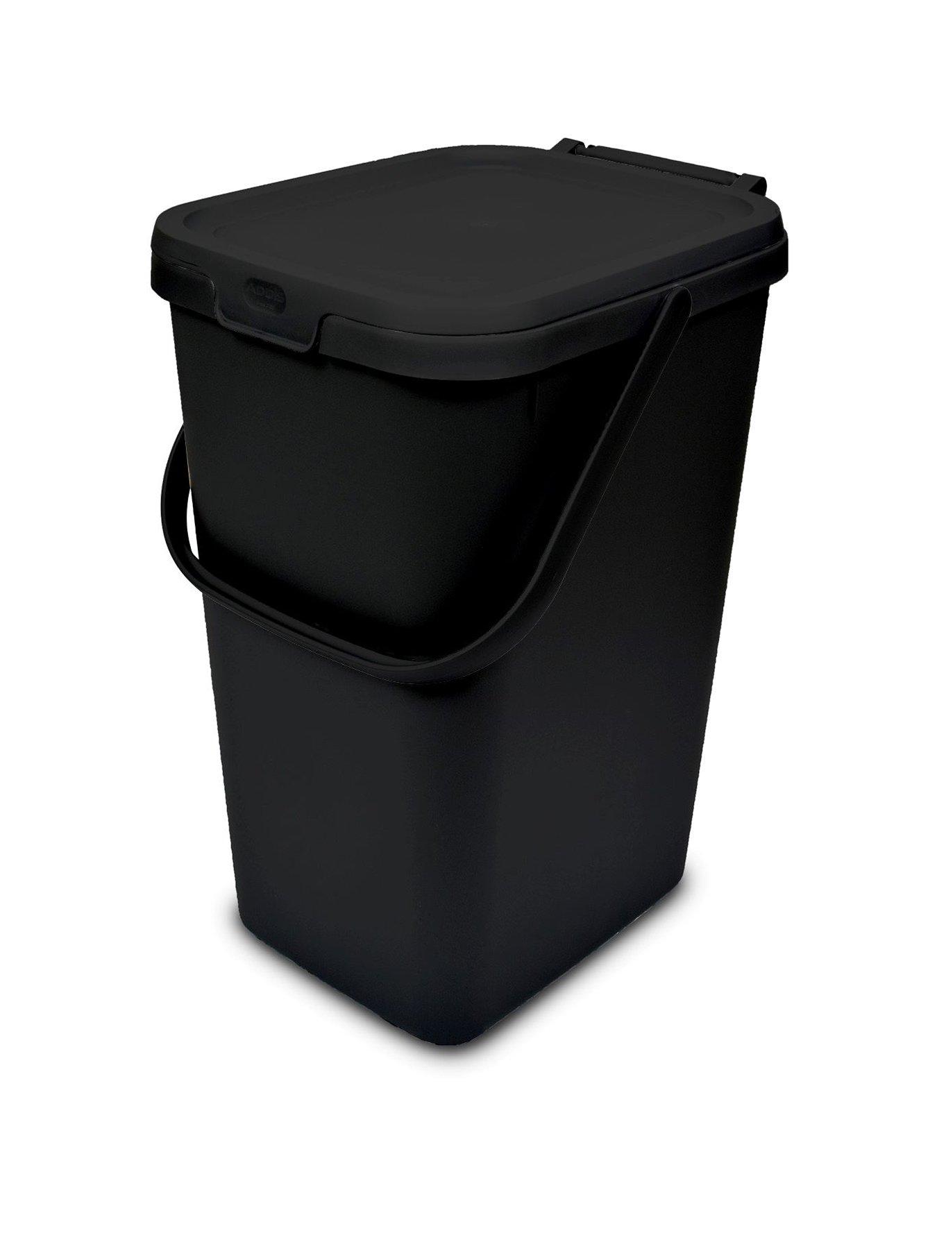 Product photograph of Addis 18-litre Recycling Waste Utility Caddy Bin With Handle from very.co.uk