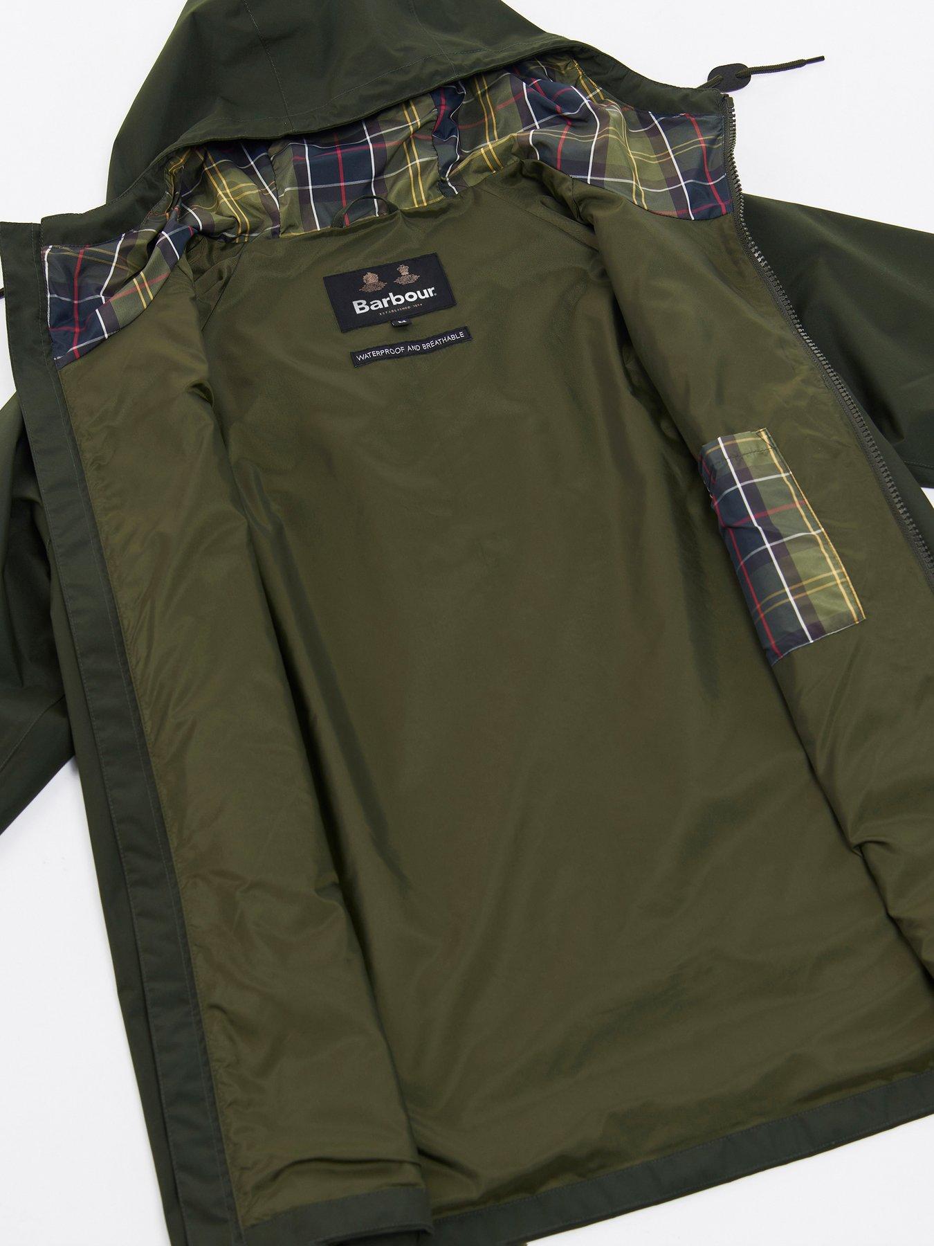 Image 3 of 5 of Barbour Hooded Domus Jacket - Green