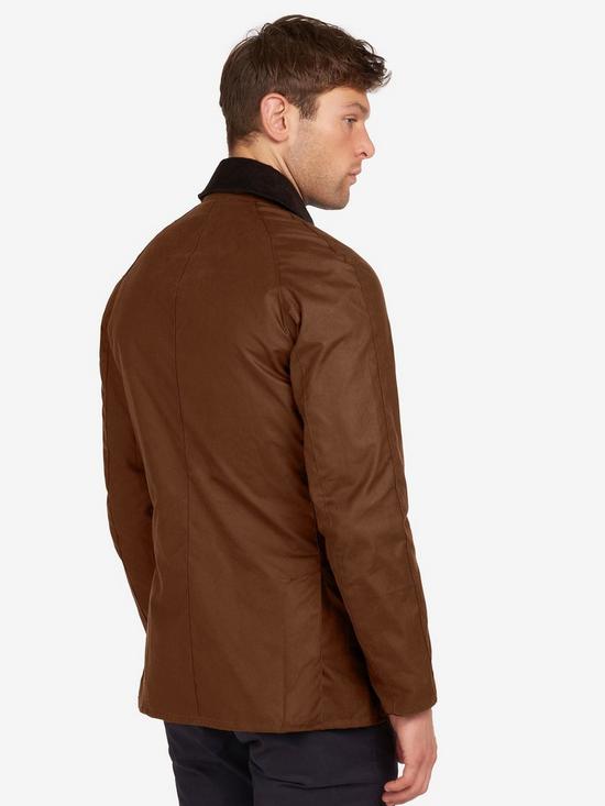 stillFront image of barbour-ashby-wax-jacket-brown