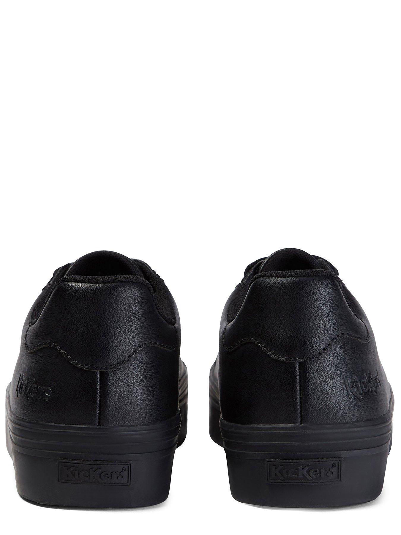 Image 4 of 6 of Kickers Tovni Stack Leather - Black