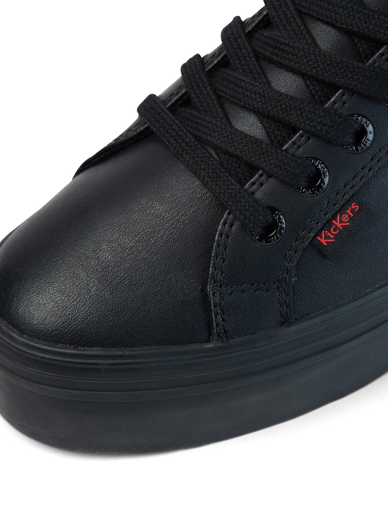 Image 5 of 6 of Kickers Tovni Stack Leather - Black