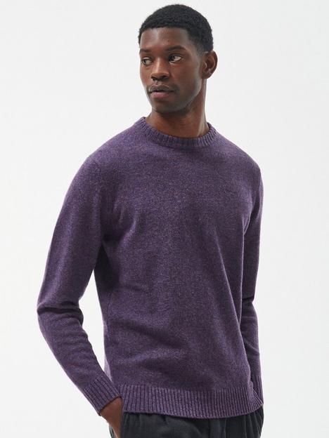 barbour-newbury-crew-knit-jumper-purple