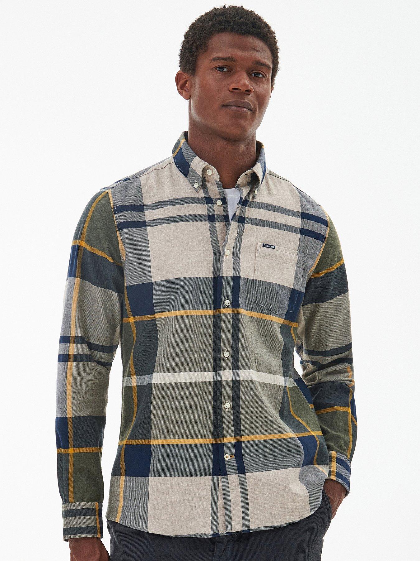 Barbour shirt discount green