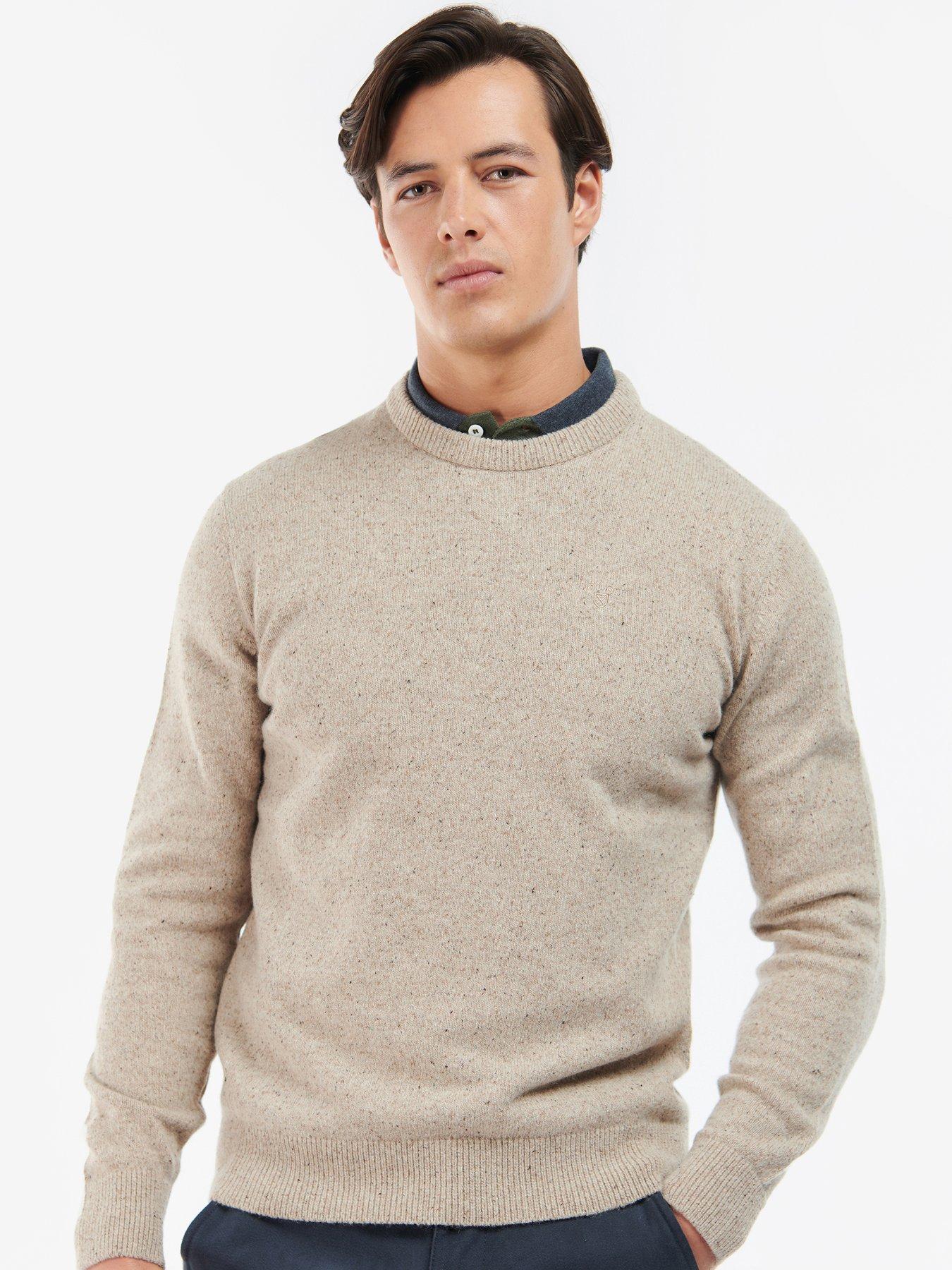 Barbour essential lambswool v neck online jumper