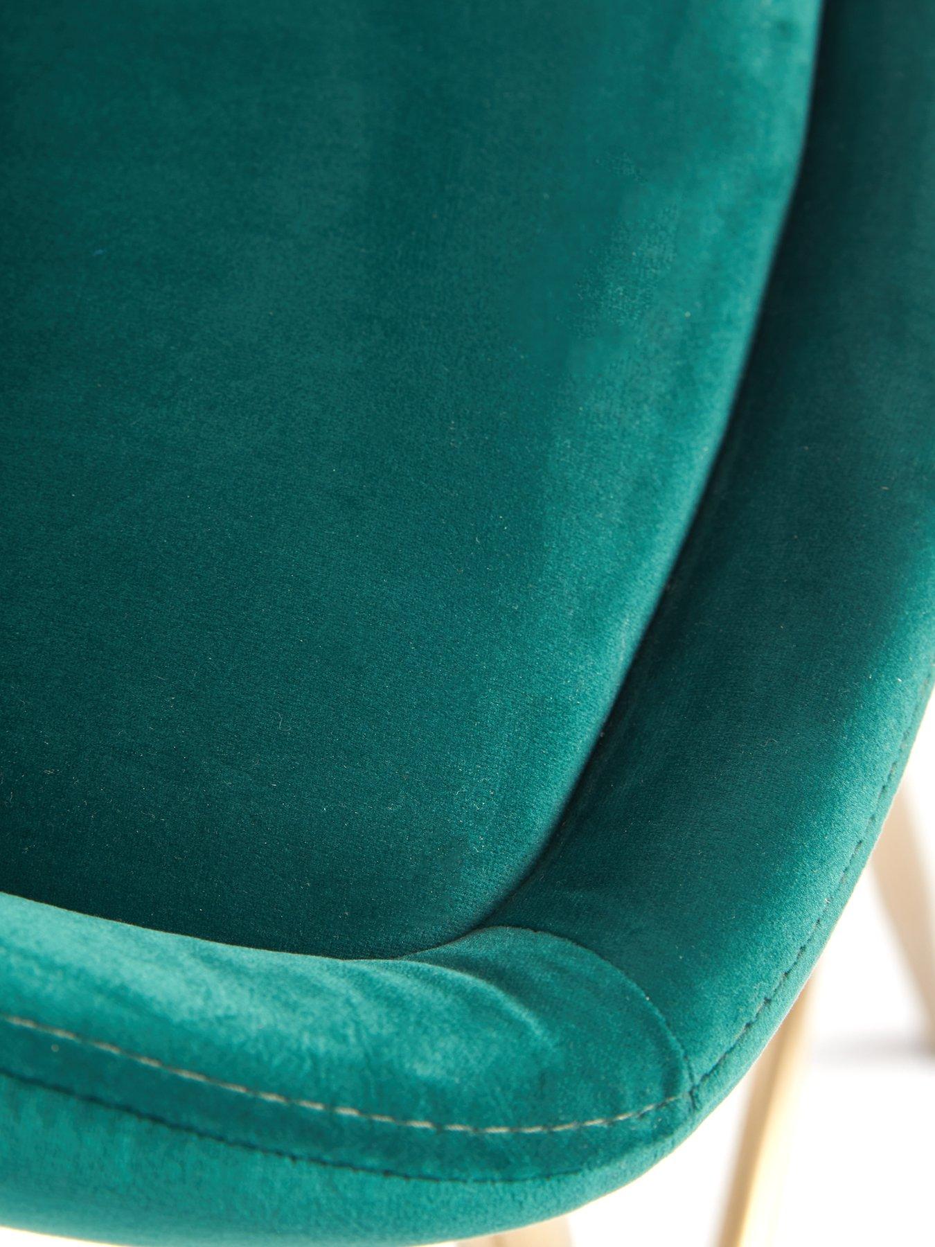 Image 5 of 6 of Very Home Dahlia Bar Stool - Green