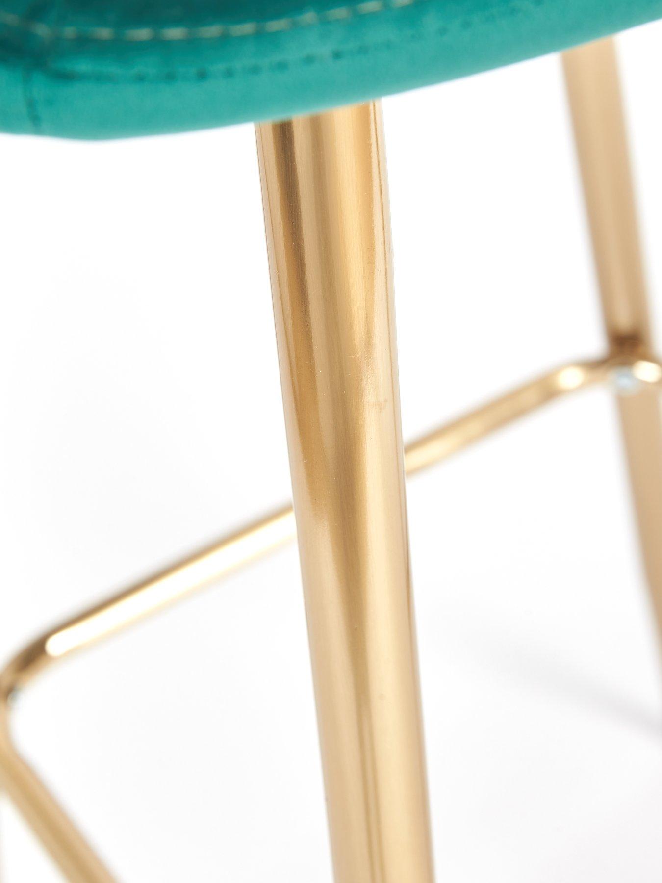 Image 6 of 6 of Very Home Dahlia Bar Stool - Green