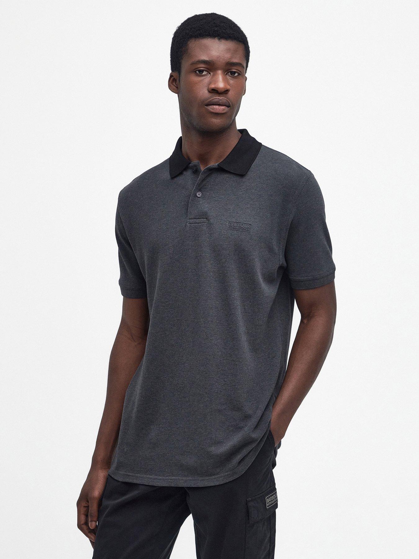 Barbour International Very Exclusive Contrast Collar Polo Shirt