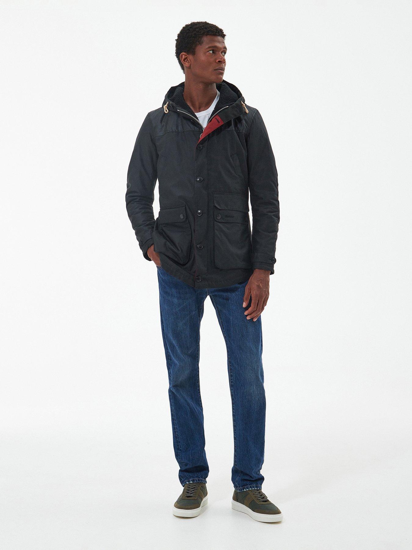 Barbour game hood padded parka online