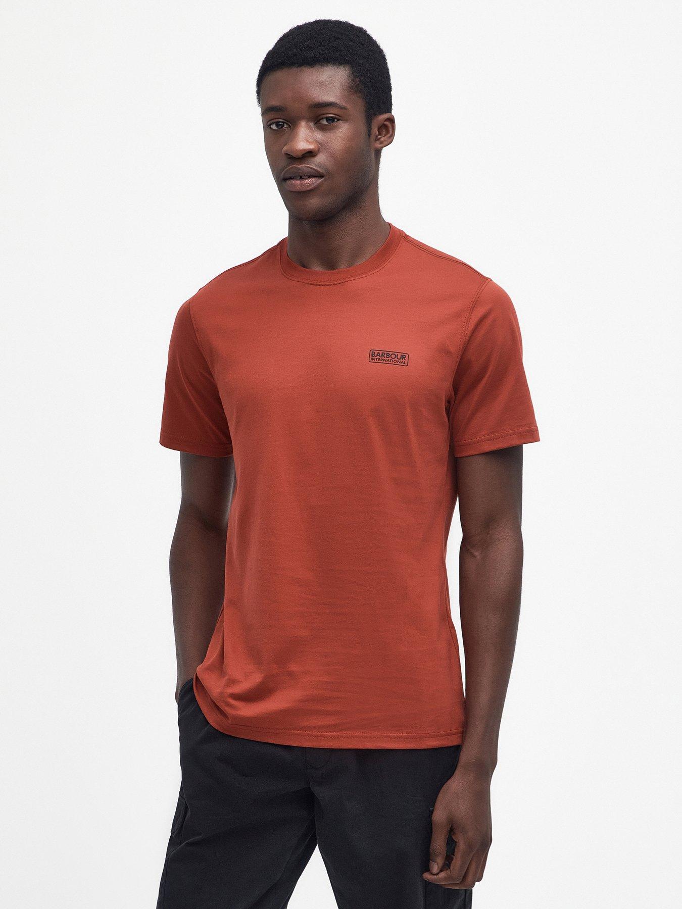 Barbour t shirt store red