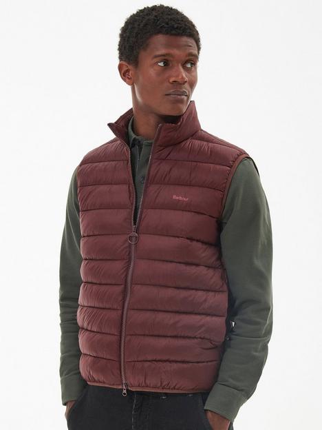 barbour-bretby-padded-gilet-red