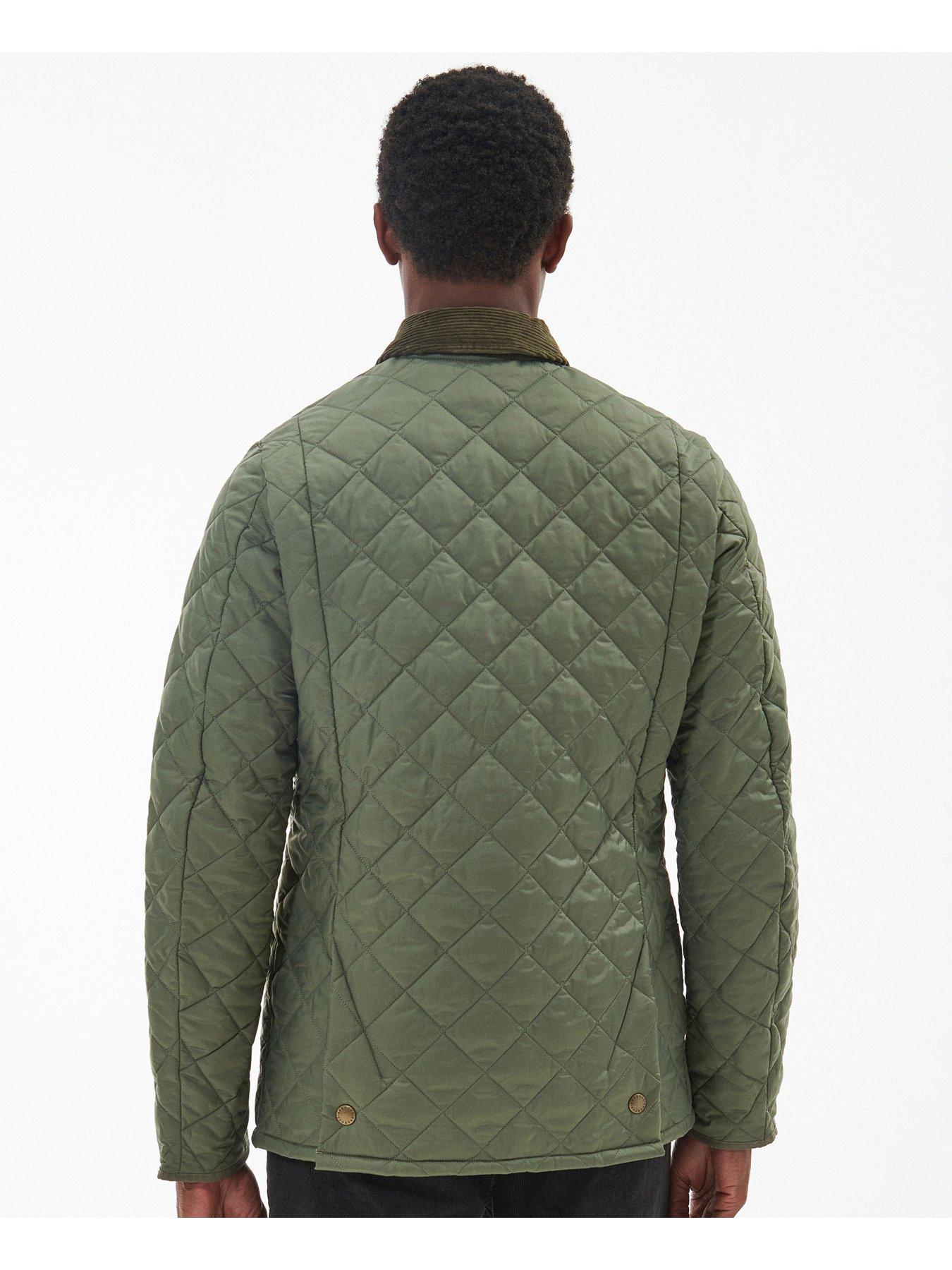 Heritage Liddesdale Quilted Jacket Light Green