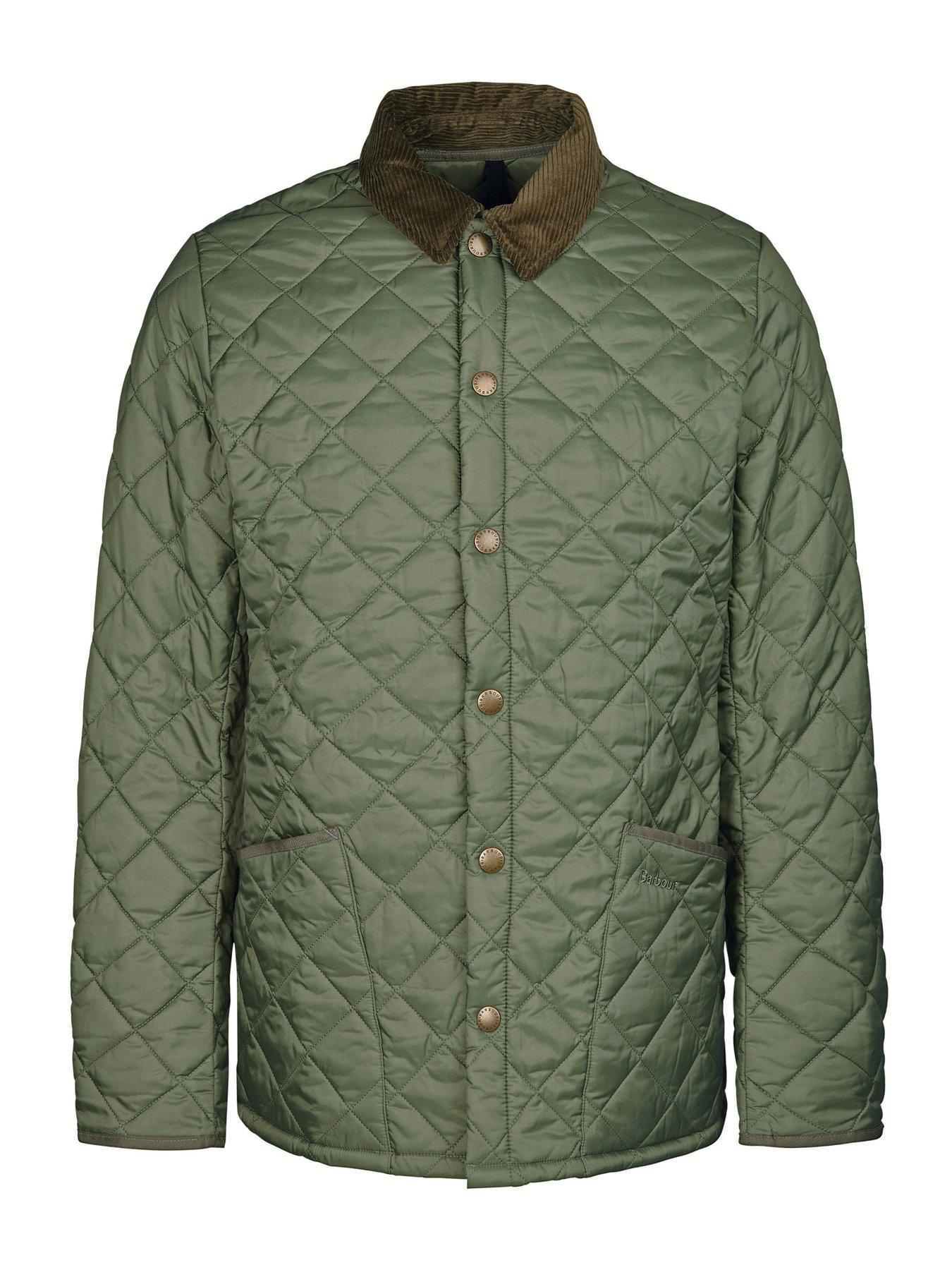 Heritage Liddesdale Quilted Jacket - Light Green