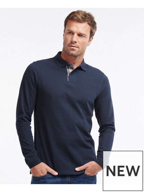 barbour-essential-long-sleeve-sports-polo-shirt-navy