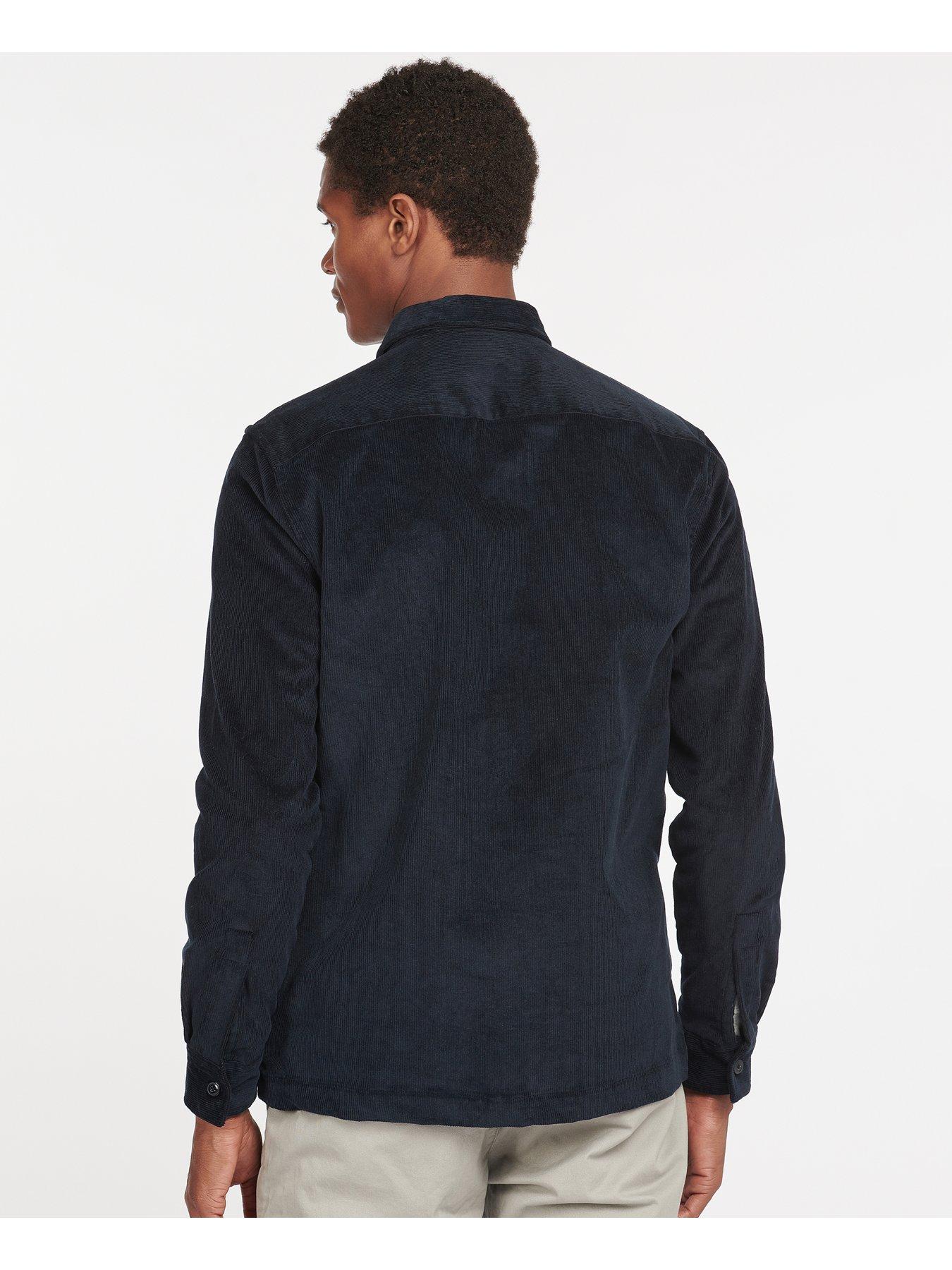 Image 2 of 5 of Barbour Corduroy Overshirt - Navy