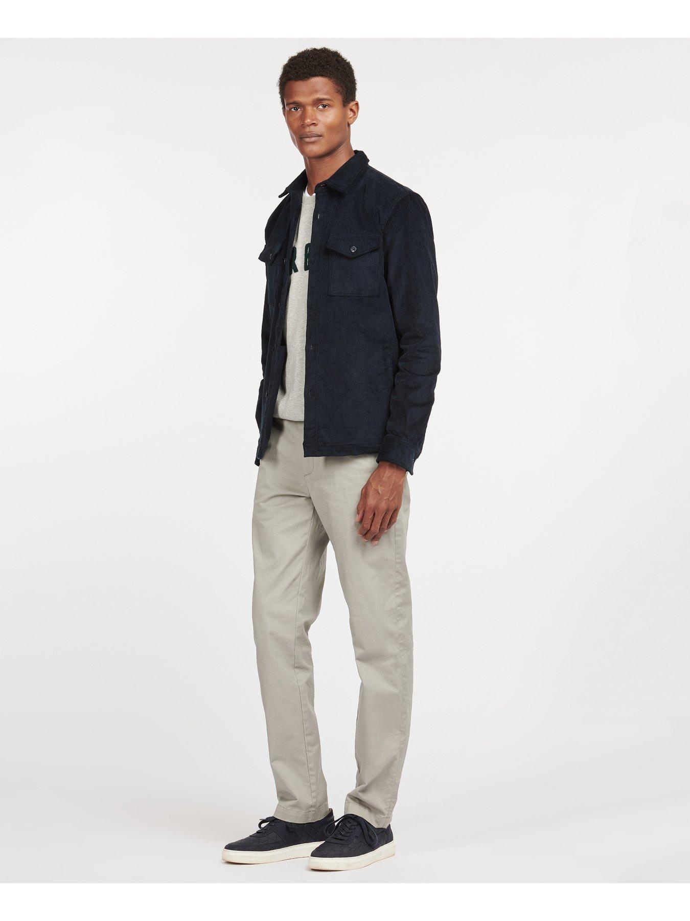 Image 3 of 5 of Barbour Corduroy Overshirt - Navy