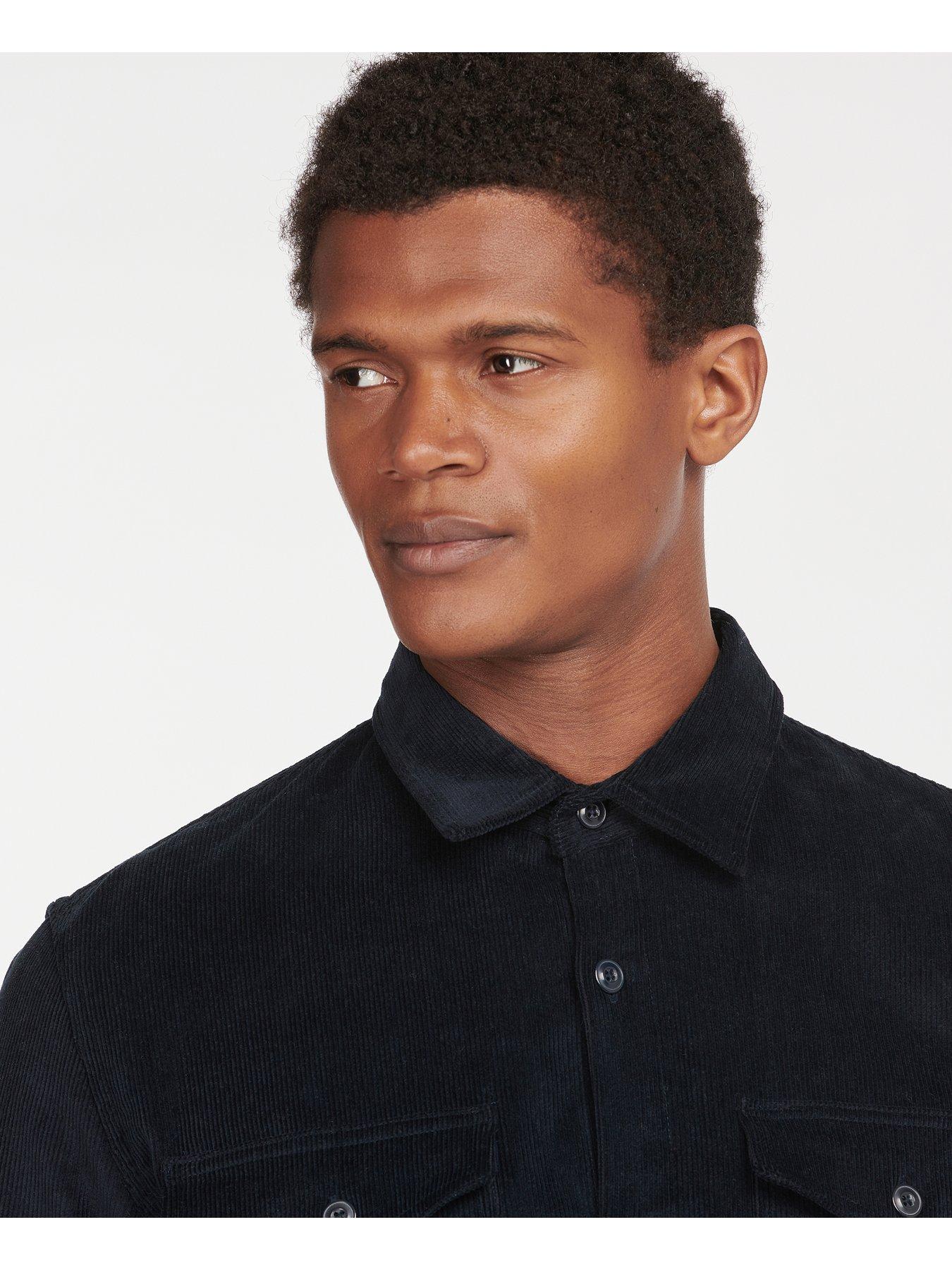 Image 5 of 5 of Barbour Corduroy Overshirt - Navy
