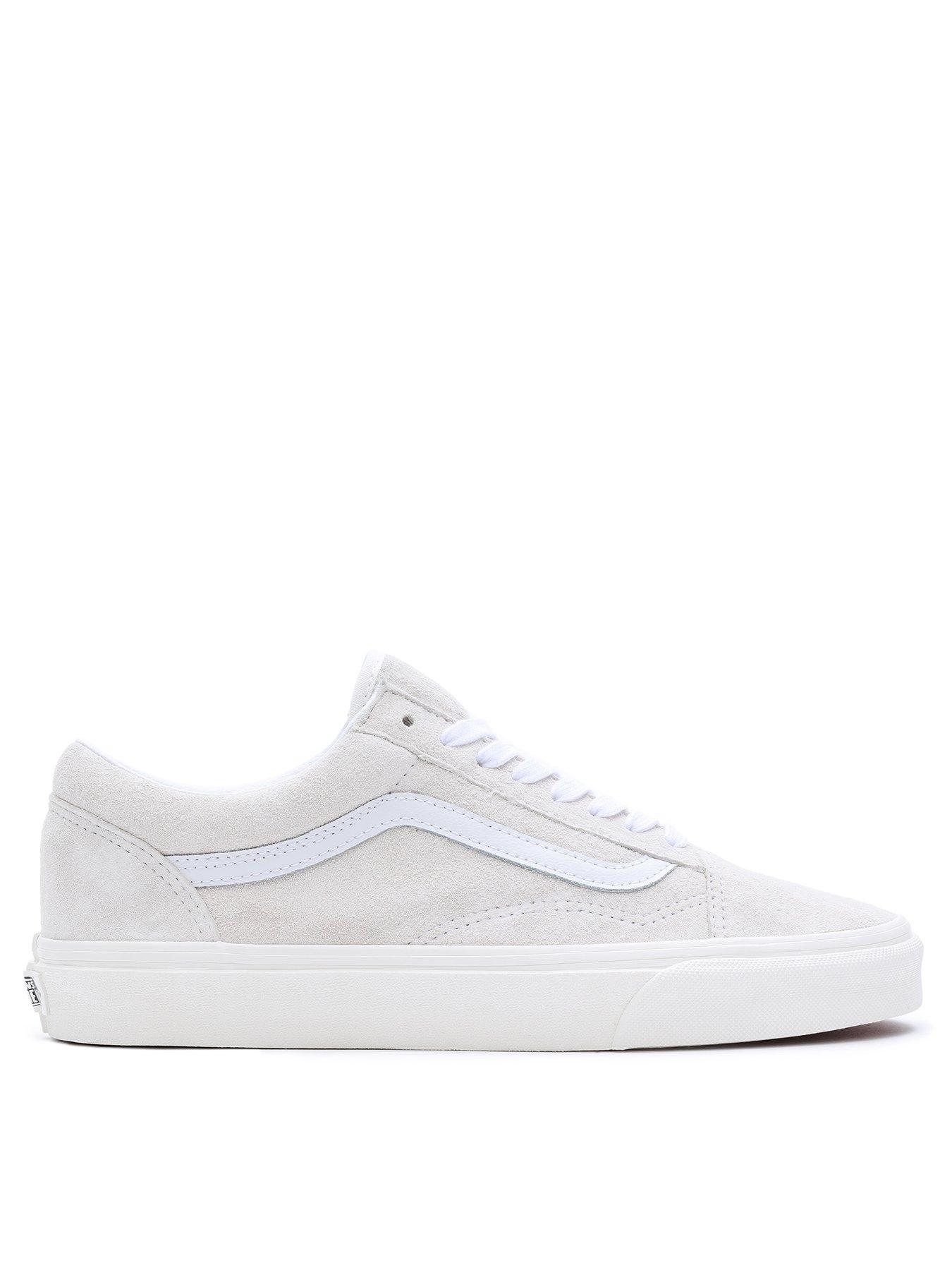 Vans white old skool on sale womens