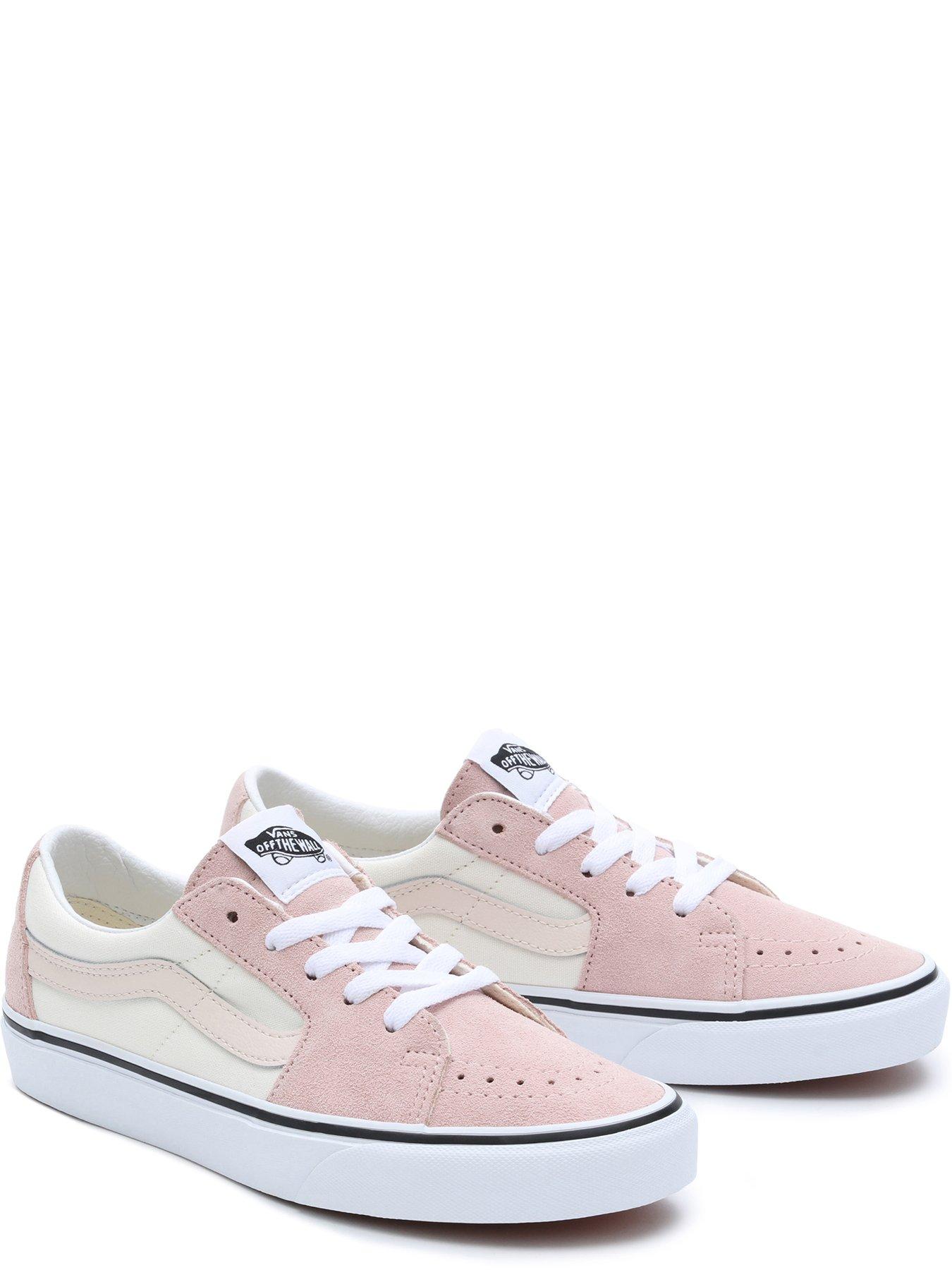 Pink high hotsell top vans uk