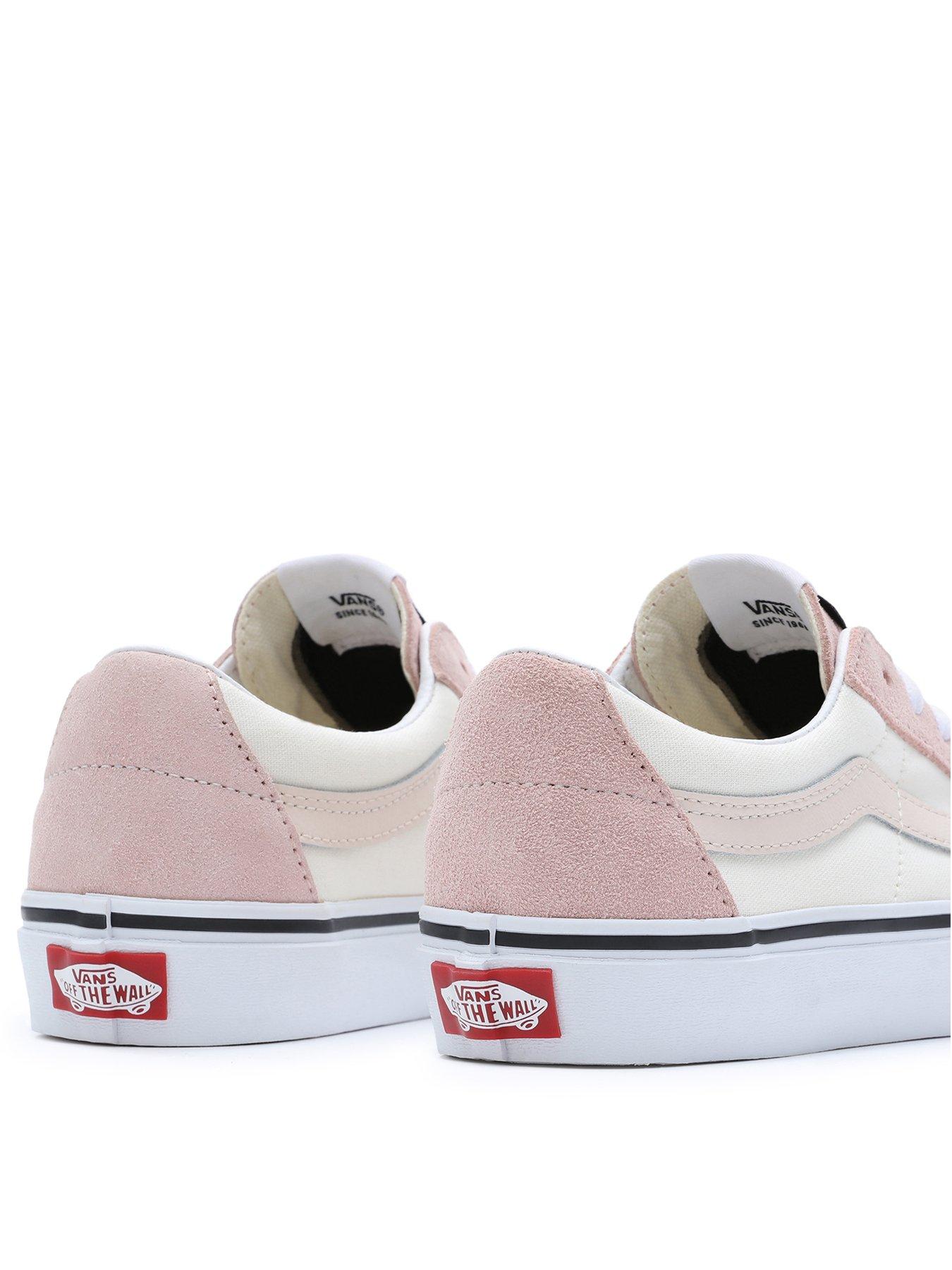 Pink vans on store sale