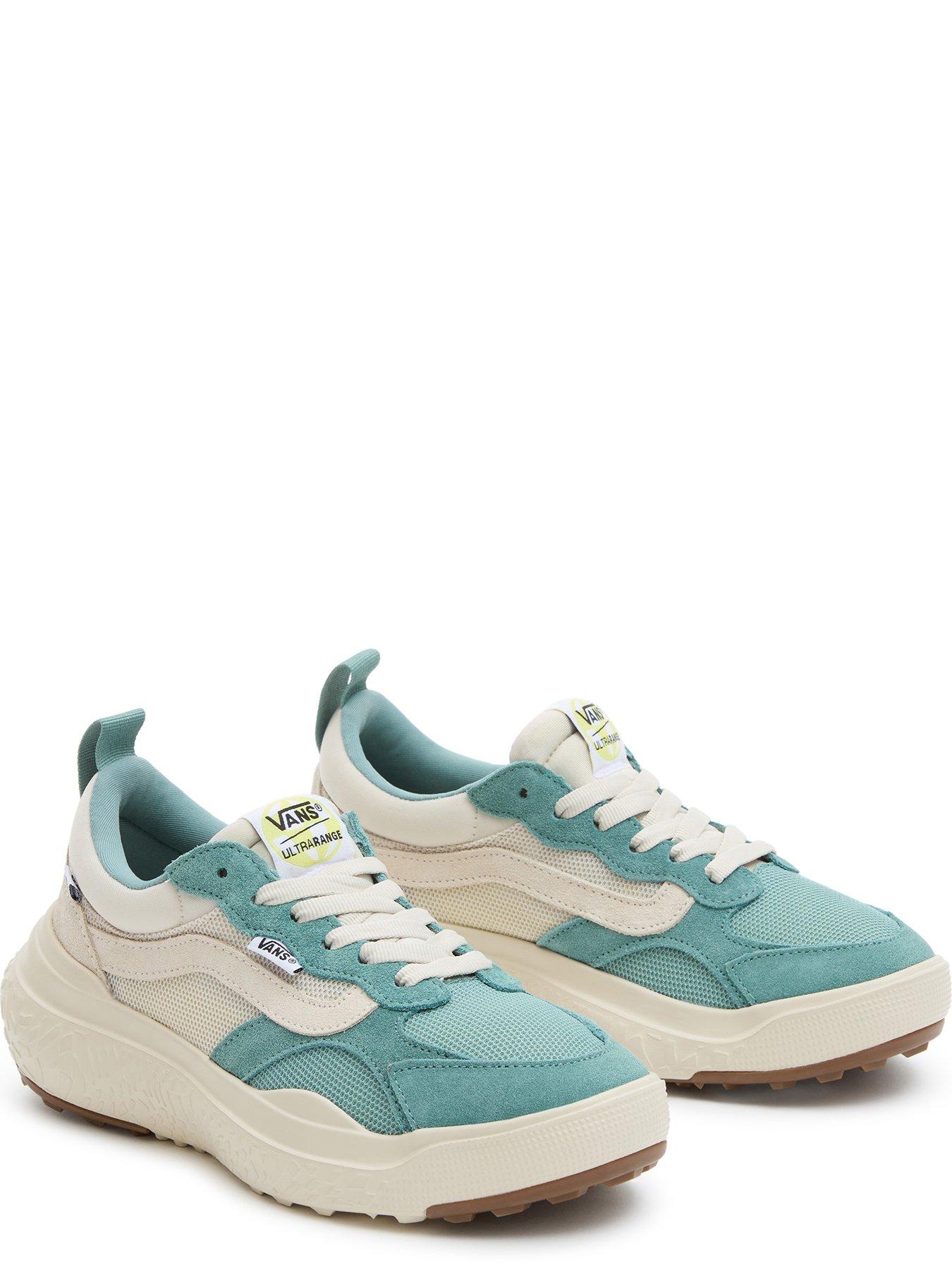 Vans ultrarange green and hot sale white