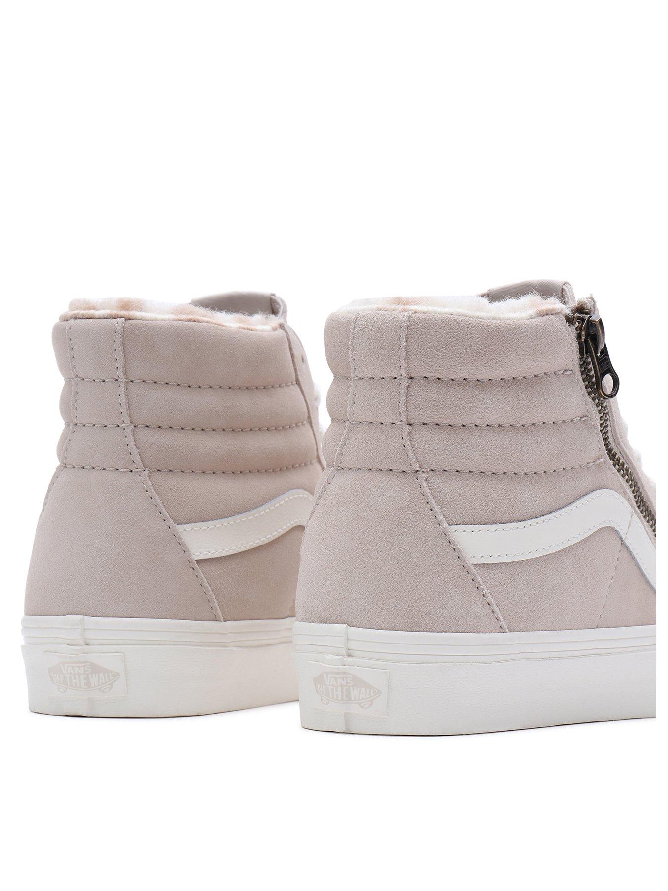 Vans Sk8-hi Reissue Side Zip - Beige | very.co.uk