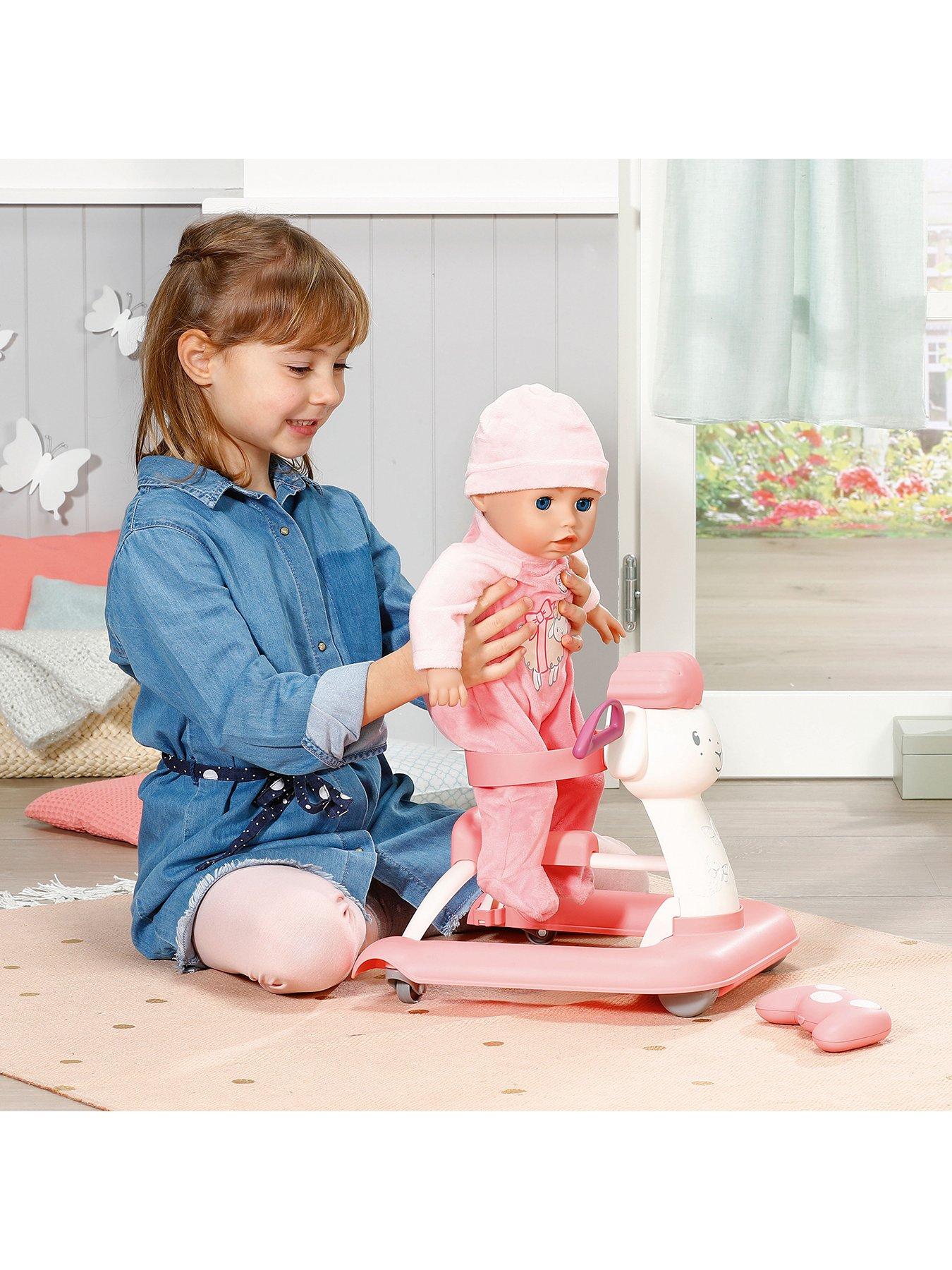 Baby doll store walker with remote