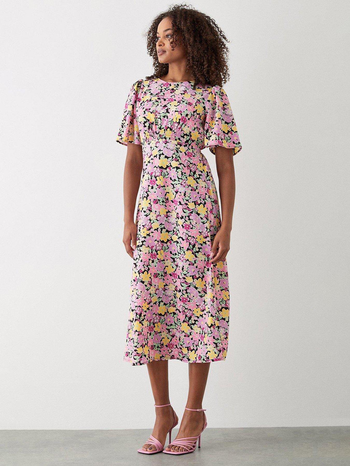 Dorothy perkins shop shirred dress