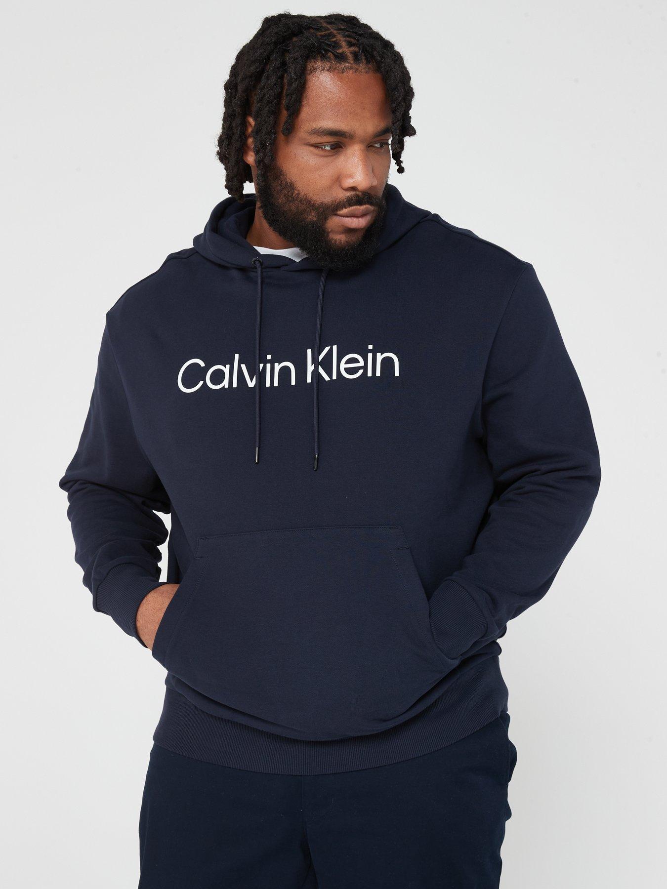 Blue calvin klein outlet hoodie