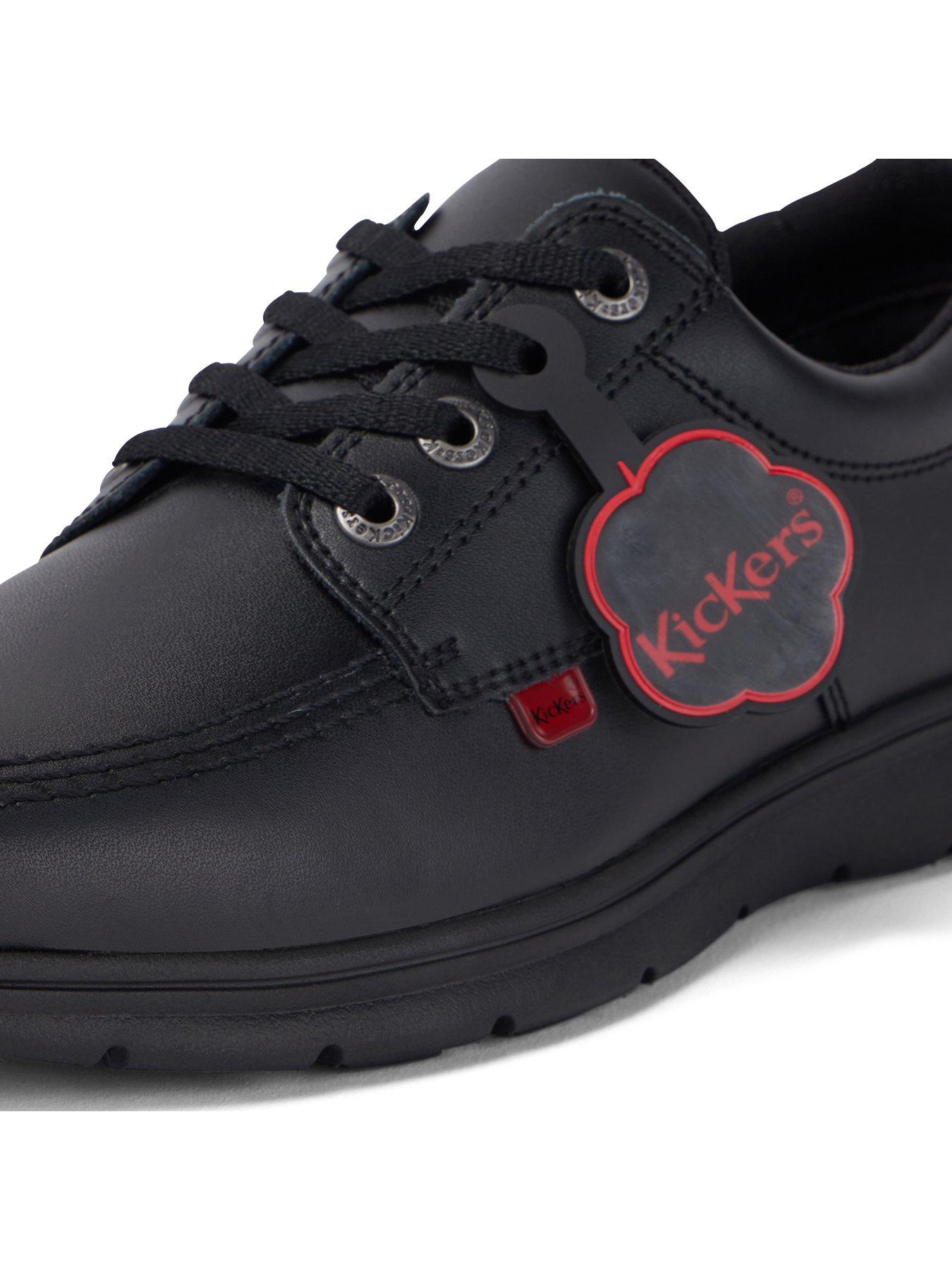 Youth Kelland Leather Lace Shoe School Shoe