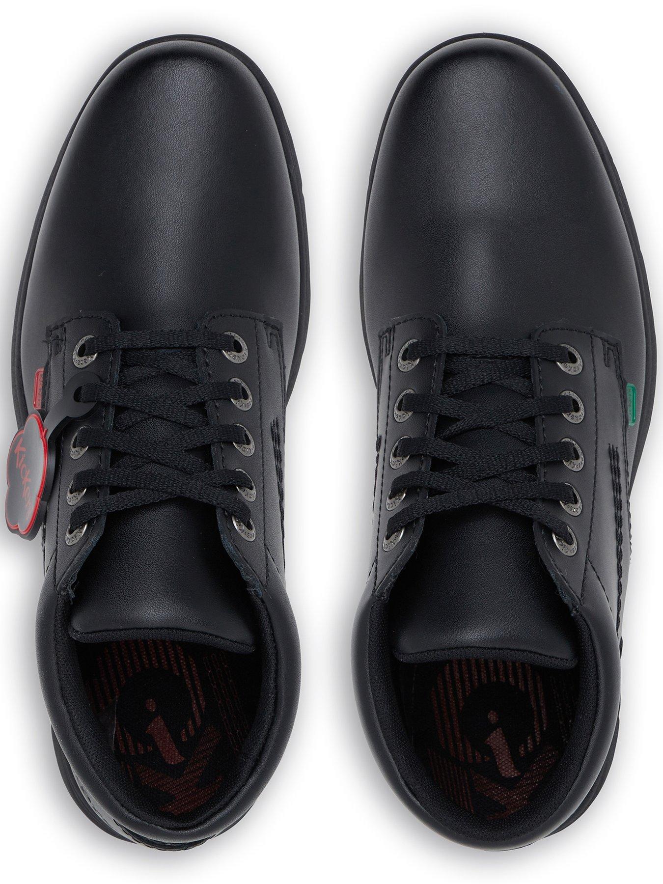 Image 4 of 7 of Kickers Youth Kelland Leather Lace Boot School Shoe